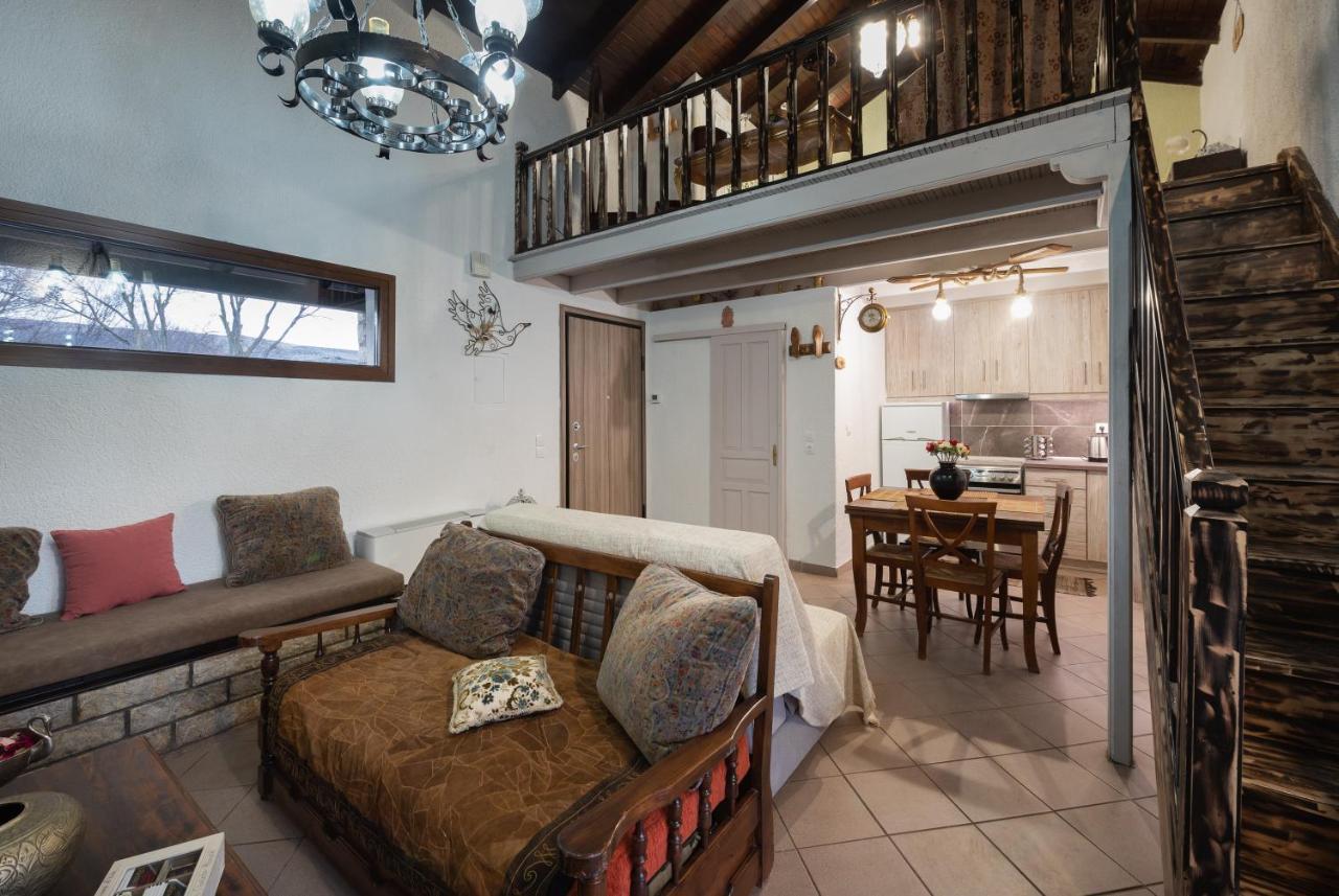 Chalet Renata 1 Livadi Arachovas Kalivia  Luaran gambar